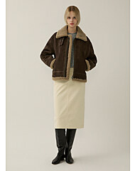 [리스트] 오버핏 무스탕 집업 자켓(TWUJKP8202O)