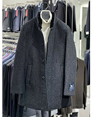 트루젠 (모피탈부착) 이태리수입 구스다운 프리미엄 울블랜드 패딩코트 2444CL500460