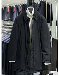 트루젠 블랙 맥코트 덕다운 남자 패딩코트 2444CL130450