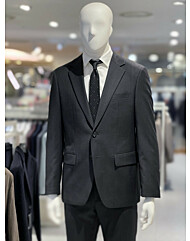 트루젠 가을겨울 차콜그레이 울스판 기본핏 남자 정장세트 2444TJ310460