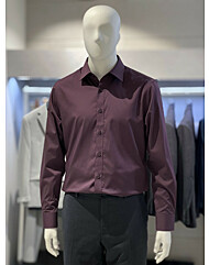 트루젠 와인 논아이론 고밀도스판 기본핏 남자셔츠 2444RD320490