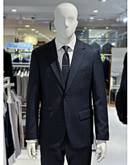 트루젠 차콜 짜임 울스판 기본핏 남자정장 FI8811023064