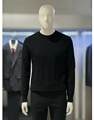 (트루젠) 블랙컬 캐시미어&코튼 라운드넥 니트 스웨터 티셔츠 TW8818001054