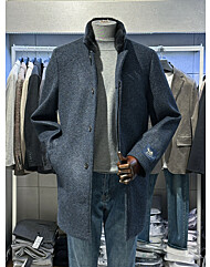 트루젠 그레이블루 이태리 수입 프리미엄 구스다운  본딩 코트 FI8813005044