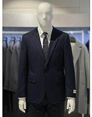 트루젠 울100 순모 네이비 기본핏 프리미엄 남자 정장세트 2422TJ400410