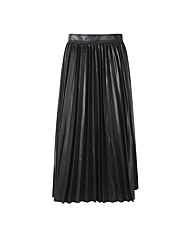 플리츠 롱 스커트 E224MSD137