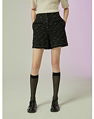 CC collect.  트위드 숏팬츠_C234MSA053