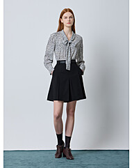 CC collect.  헤링본 퀼로트 쇼츠_C243MSA022