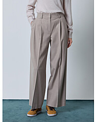 CC collect.  허리 디테일 와이드 팬츠_C244MSA037