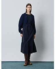 CC collect.  니트 볼레로& 코듀로이 롱 원피스_C244PSE052