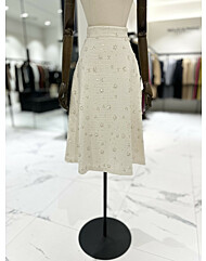 모조에스핀 비즈장식 A라인 스커트 S254MSD008