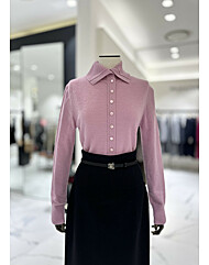 모조에스핀 단추 하이넥 풀오버 J244KSK021