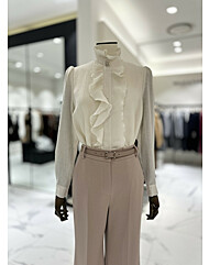 모조에스핀 프릴 블라우스 S254MSC020