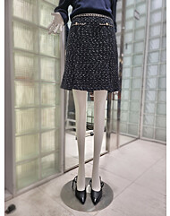 Z00C 트위드 메메이드 미니 스커트 Z233MSD001