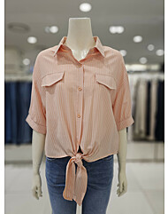 더 틸버리 스트라이프 웨이스트타이셔츠TP5N0BL04W