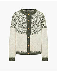 노르딕 패턴 가디건 LCCDPL6100