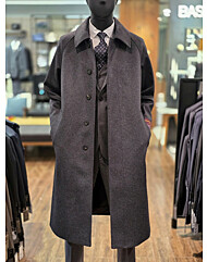 [바쏘옴므] WSZ4CJ2ACH F/W 캐시미어 오버핏 발마칸 롱코트