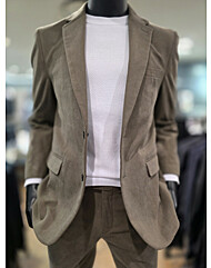 [바쏘옴므] WSZ3JK04/PK04AKH 25년 카키 코듀로이 스트레치 캐주얼 셋업 수트