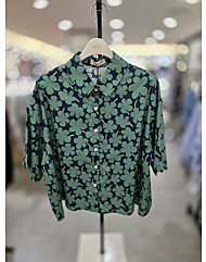 [ab.f.z] 플라워패턴 면 남방 MAZ3NB43