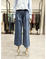 제시뉴욕 핀턱 와이드 데님 팬츠 BDW5NLDP5020