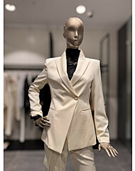 제시뉴욕 DD1-NSJW114R 원버튼 테일러드카라자켓