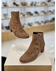 by미소페 여성 세무 앵클 부츠 (5cm) 112346006