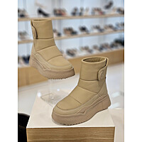 by미소페 여성 가죽 패딩 앵클 부츠 112346035-5