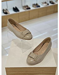 by미소페 여성 사각장식 플랫슈즈 112435005