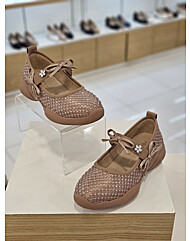 by미소페 여성 어글리창 리본 포인트 메리제인 (4cm) 112510015