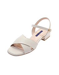 [세라] (2color) 마리오 여성 데일리 양가죽 X라인 스트랩 샌들 (3cm) A22S005
