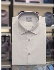 [예작셔츠] 화이트 면혼방 슬림핏셔츠  YJESBS160WH