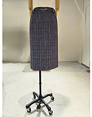 캐리스노트-겨울 트위드 정장 스커트(CN3WSK904)