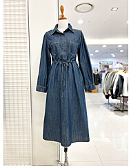 [코데즈컴바인]스트링 데님 원피스(CJA-DO301W2)