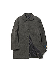 브렌우드 베이지 울캐시미어 블렌디드 하프 코트 BRCBW25541BEX