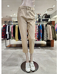 베네통 뒷포켓자수 일자핏청바지 BADP92431