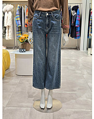 베네통 워싱통일자 데님 펜츠 BADPA6561