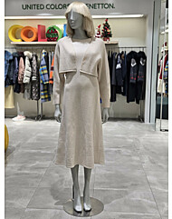 시슬리 훌라인 울가디건 니트셋트 원피스 SAKO35361