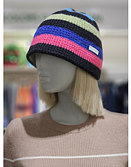 베네통 멀티컬러 니트 버킷햇 BCCPA2561