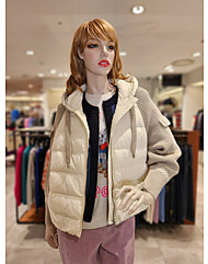 베네통 베키 후드 집업 구스 패딩점퍼 BAPDA1561