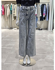 시슬리 아웃포켓 와이드 데님 팬츠 SADPC5531