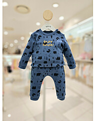 [아가방] 포레스트상하 01Q557618  [남아 여아 실내복 상하복 상하세트 등원복]