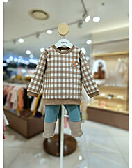 [아가방] 제프체크맨투맨상하세트02 01R753001