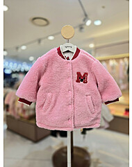 [아가방] 미니 뽀글이 롱 리버시블 점퍼 79R725052