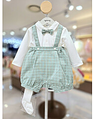 [아가방] 안토체크 상하(양말) 세트 01T123009