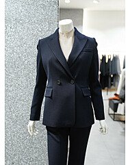 [지고트] 울 더블 브레스티드 테일러드 셋업 제킷 (JRBA0JK791)