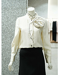 [지고트] 글로시 플라워 블라우스  (JPAA0BL469)