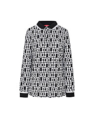 크로커다일레이디 로고패턴 카라넥 티셔츠 CLDSTS204