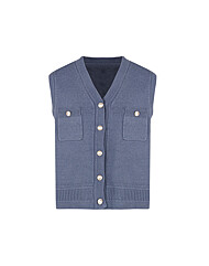 크로커다일레이디 체형 커버 풀오버 베스트 CLDWSW113