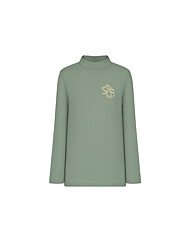 크로커다일레이디 하이넥 미르 기모 이너 티셔츠 CLDWTS903