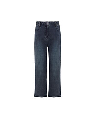 크로커다일레이디 배기핏 기모 데님팬츠 CLDWDP101